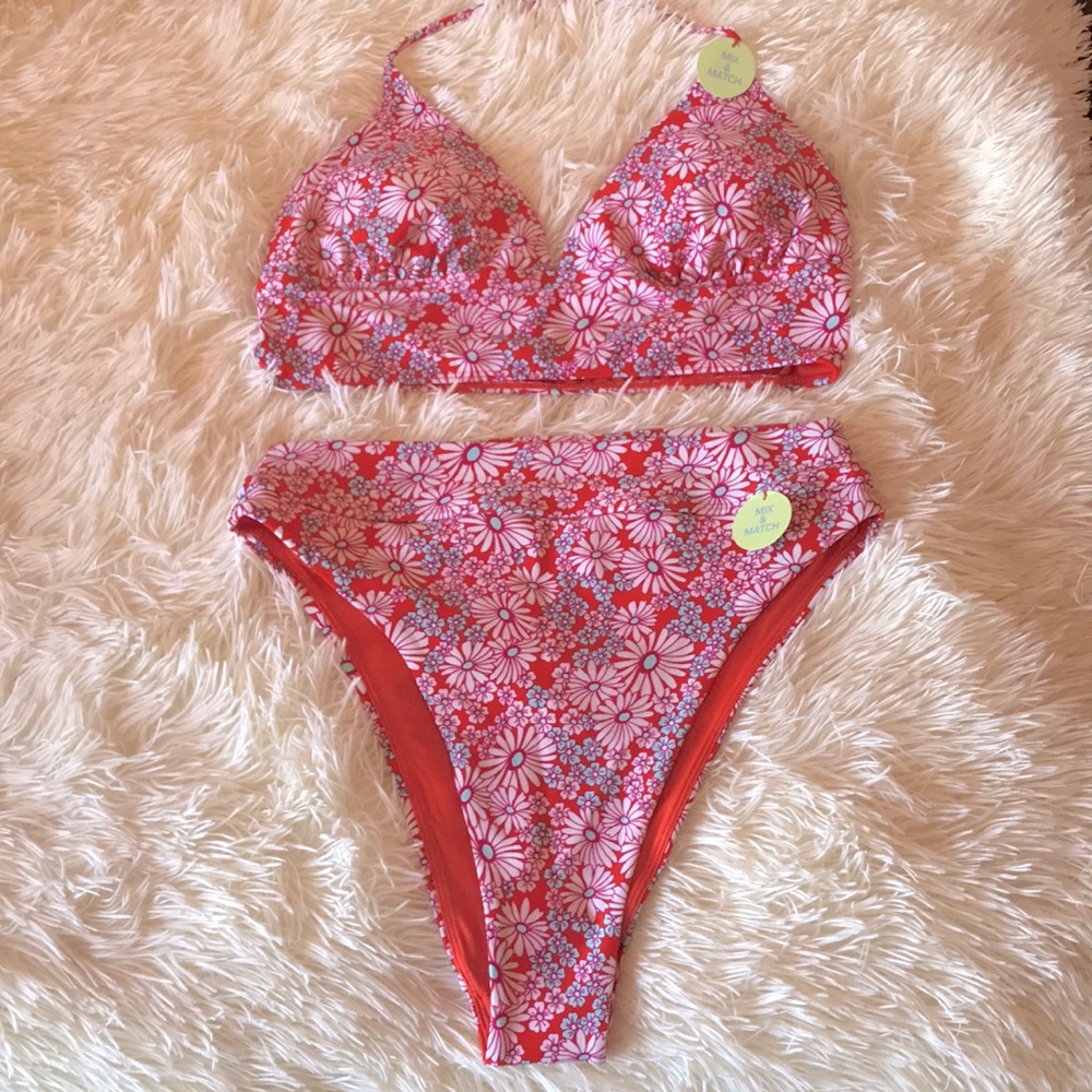 Forever 21 Floral Bikini